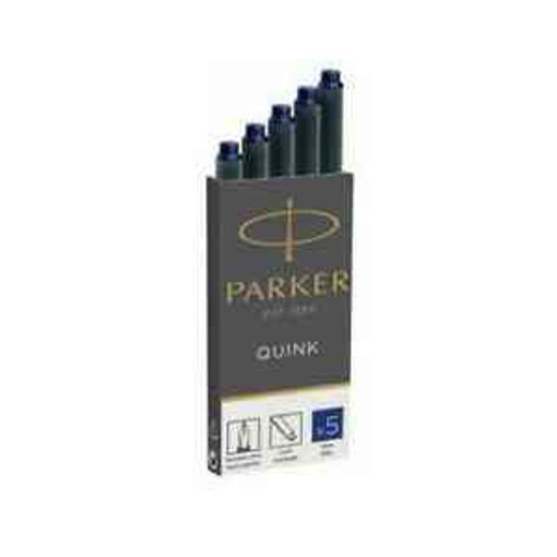 Picture of PK REFILL QUINK CARTRIGES LONG DARK BLUE X5